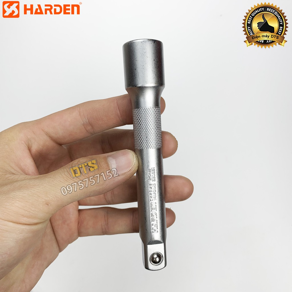 Cần tuýp nối dài khẩu 1/2 inch công nhiệp HARDEN PRO, thanh nối dài khẩu thép cứng CR-V, cần tuýp nối 1/2 cao cấp