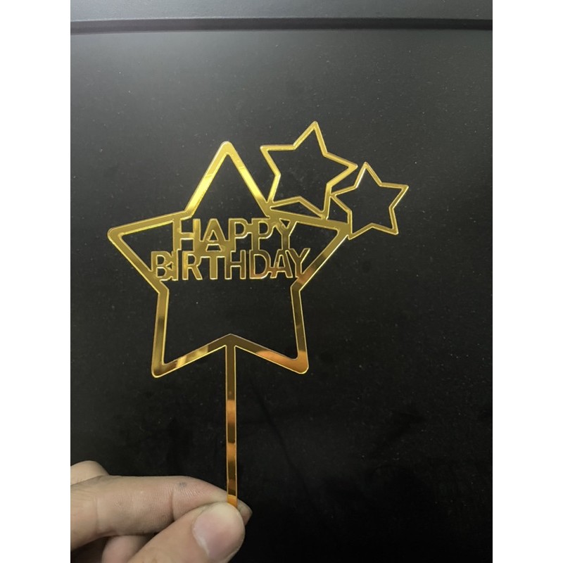 Combo 10 Cắm Mica Merry Christmas