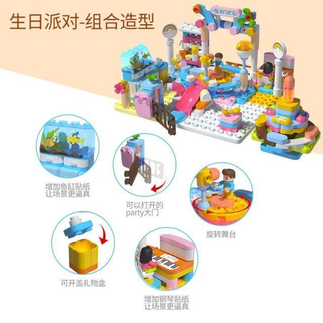 Bộ Đồ Chơi Lắp Ráp Mô Hình Bánh Kem Sinh Nhật Mới | BigBuy360 - bigbuy360.vn