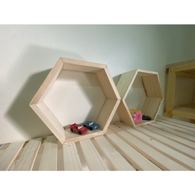 Kệ gỗ lục giác giá tại xưởng