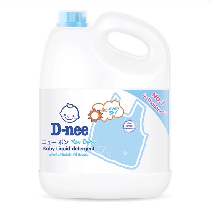 Nước Giặt Dnee Cho Bé Can 3000ml Tem Đại Thịnh