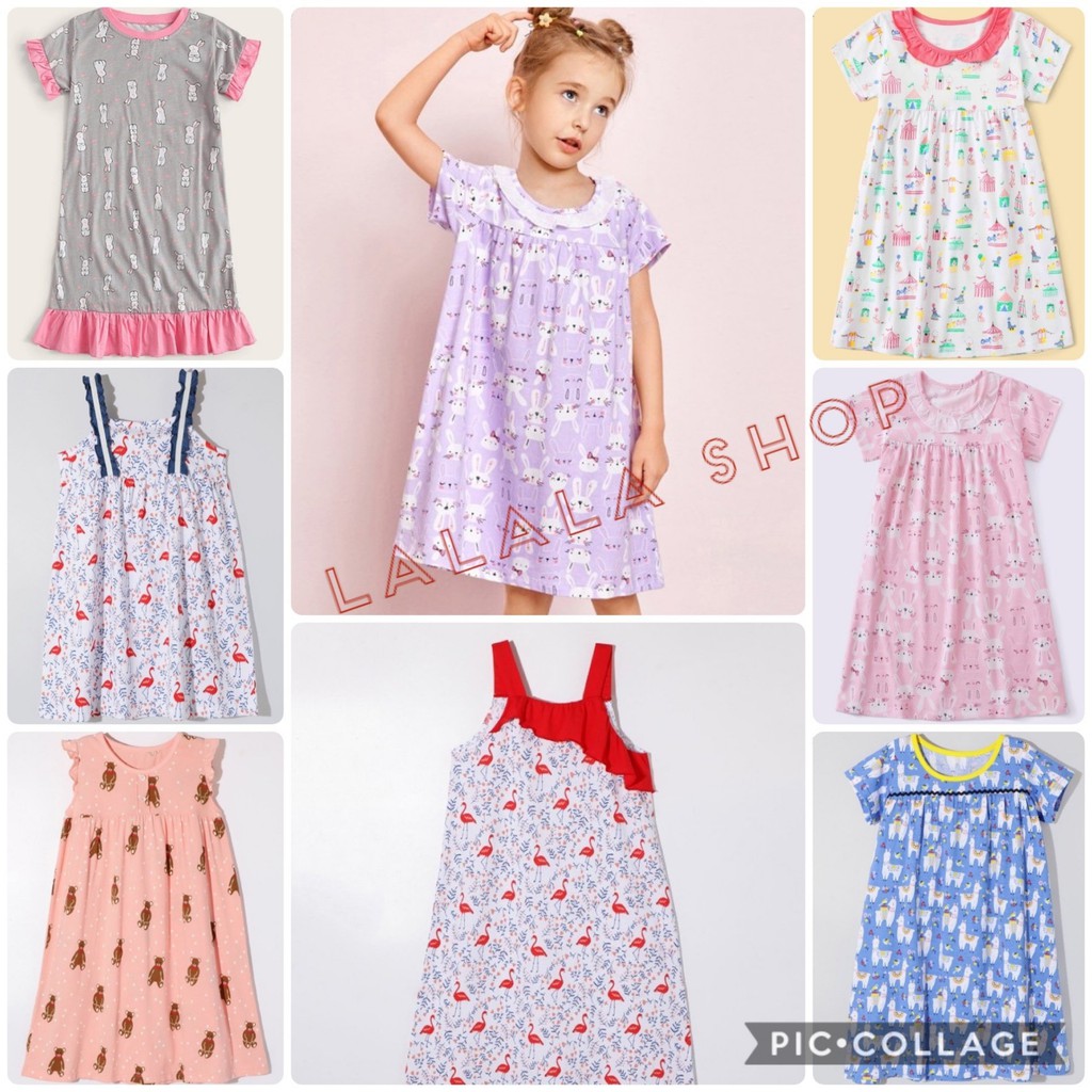 [SHEIN] Váy 2 dây/ Váy cộc tay/ Váy sát nách cho bé gái