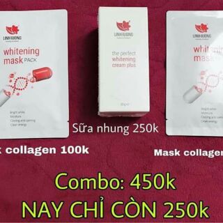 Combo dưỡng trắng da