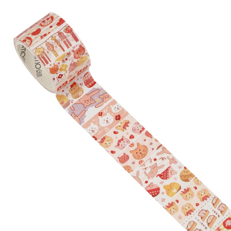 Băng keo Washi tape hoạt hình dễ thương - 3,5x35cm