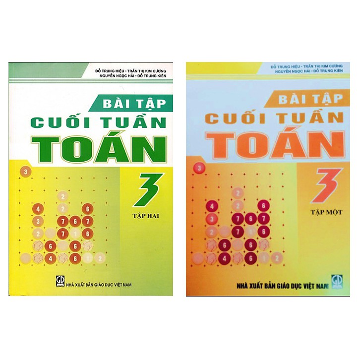 Sách - Combo Bài Tập Cuối Tuần Toán 3