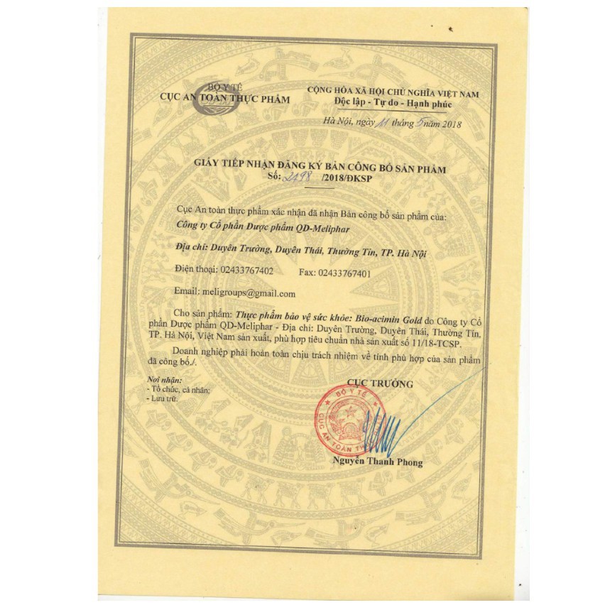 Cốm Vi Sinh Bio-acimin Gold &amp; Bio-acimin Fiber