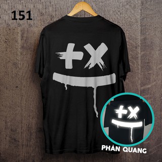 Áo thun Unisex phản quang (Mặc định là màu đen, ib cho shop nếu bạn muốn lấy màu trắng) Có size tay lỡ