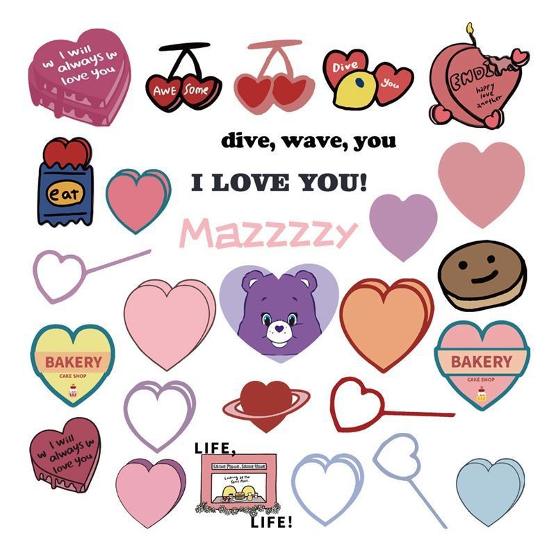 Bộ 50 miếng dán hình phi hành gia vũ trụ sáng tạo dùng để trang trí máy tính xách tay ván trượt Graffiti