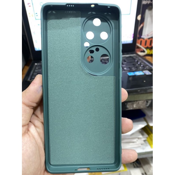 Ốp lưng Huawei P50 pro dẻo màu chống bẩn có bảo vệ camera