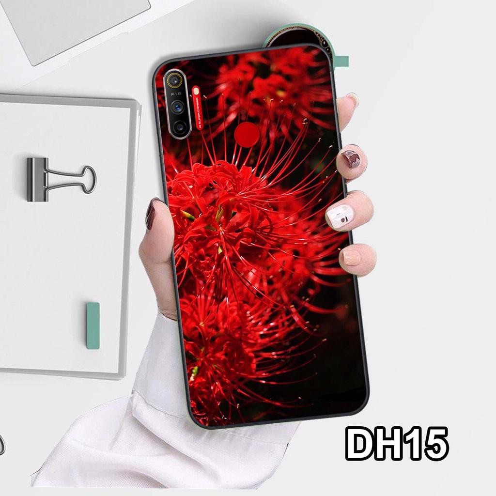 Ốp lưng Oppo REALME 5 / REALME C3  in hình hoa xinh xắn, hiện đại , thời trang ,phong cách