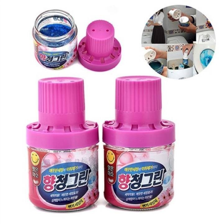 CHAI THẢ BỒN CẦU HƯƠNG LAVENDER HÀN QUỐC CHỐNG TẮC NGHẼN KHỬ MÙI HÔI