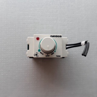 ⚡now ship⚡ dimmer chiết áp quạt,đèn nanoco dòng full color - mặt nhỏ