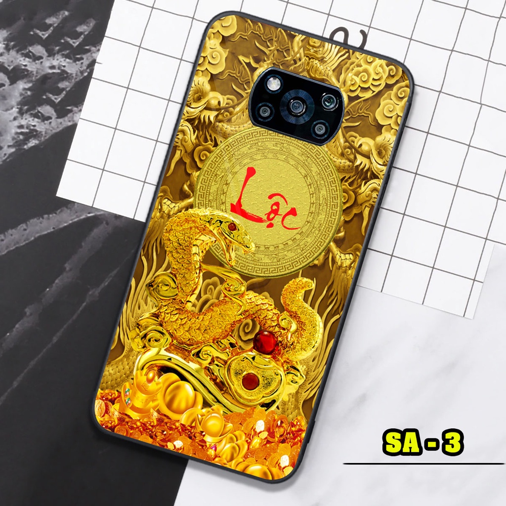 Ốp lưng kính in 3D dành cho điện thoại Xiaomi Poco X3 NFC - Poco X3 Pro - Poco M3/Redmi 9T hình 12 con giáp tài lộc