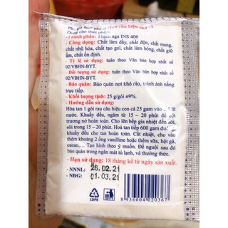 Rau câu giòn Con Cá (25gr)