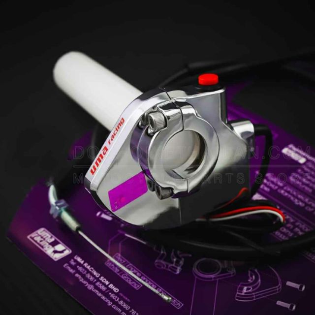 Cùm tăng  UMA gắn xe máy - cùm ga tăng tốc - đồ chơi xe máy