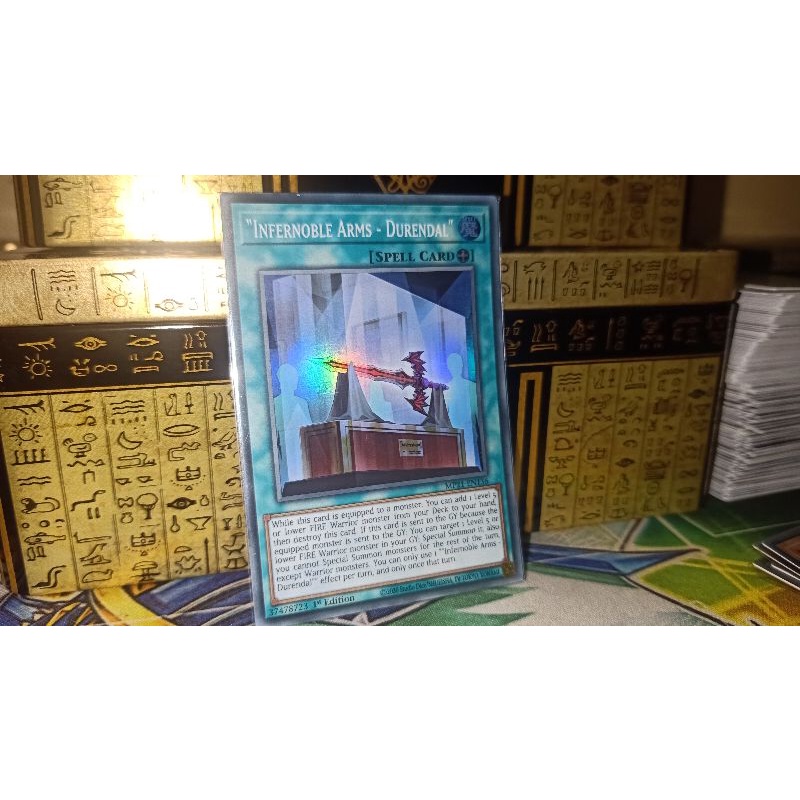 thẻ bài yugioh: Infernoble Arms - Durendal - MP21-EN136 - Super Rare 1st Edition