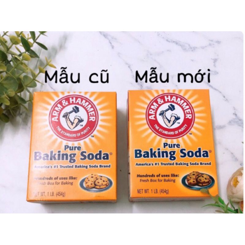 [xả kho 10 thùng giá gốc] Hộp 454gr Baking soda / muối nở