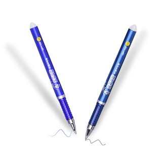 Set 12 bút mực gel ngòi 0.5mm có thể xóa được màu xanh/đen