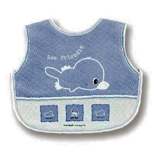 Yếm ăn cho bé bằng vải cotton ku.ku duckbill Ku2204