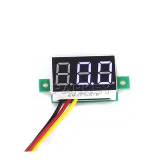 vôn kế mini đo điện 0-100v DC