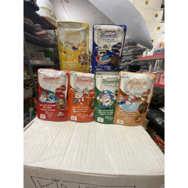 Pate cho mèo Meowcat 70g