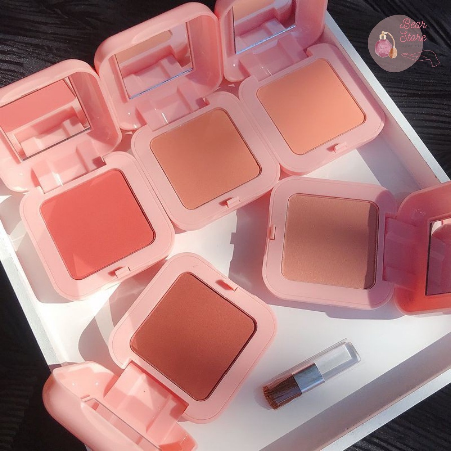 Phấn Má Hồng Đơn Sắc Lameila Blusher Color Geometry BLG6 Giúp Khuôn Mặt Rạng Ngời Hồng Hào 5g