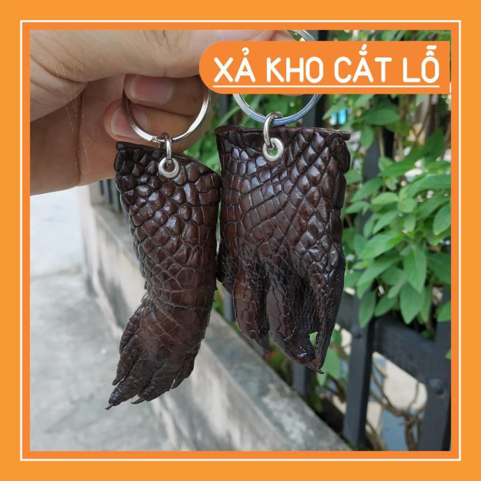 ⚜️Móc Khóa Cá Sấu⚜️Độc, Chất, Khác Biệt Nguyên Tay Da Cá Sấu Con⚜️