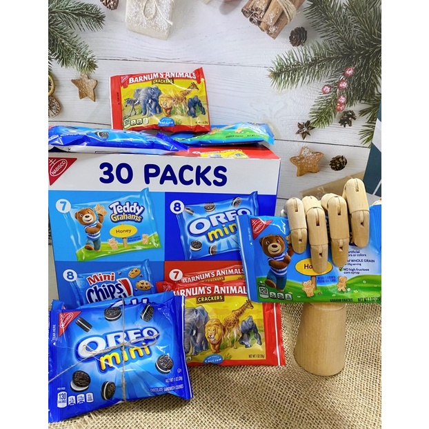 Bánh quy mini Nabisco  gói 28gram.