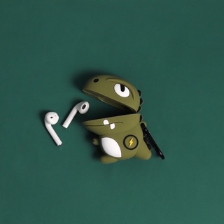 Case airpod 1/2 khủng long xanh