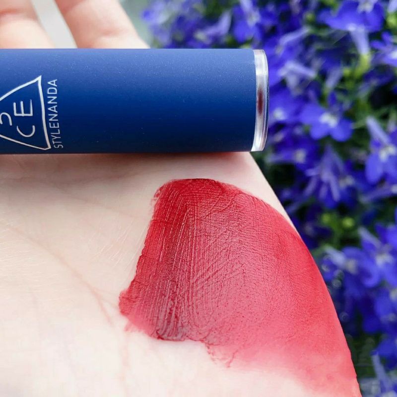 3ce velvet lip tint màu  đỏ nâu bao đẹp bao lì