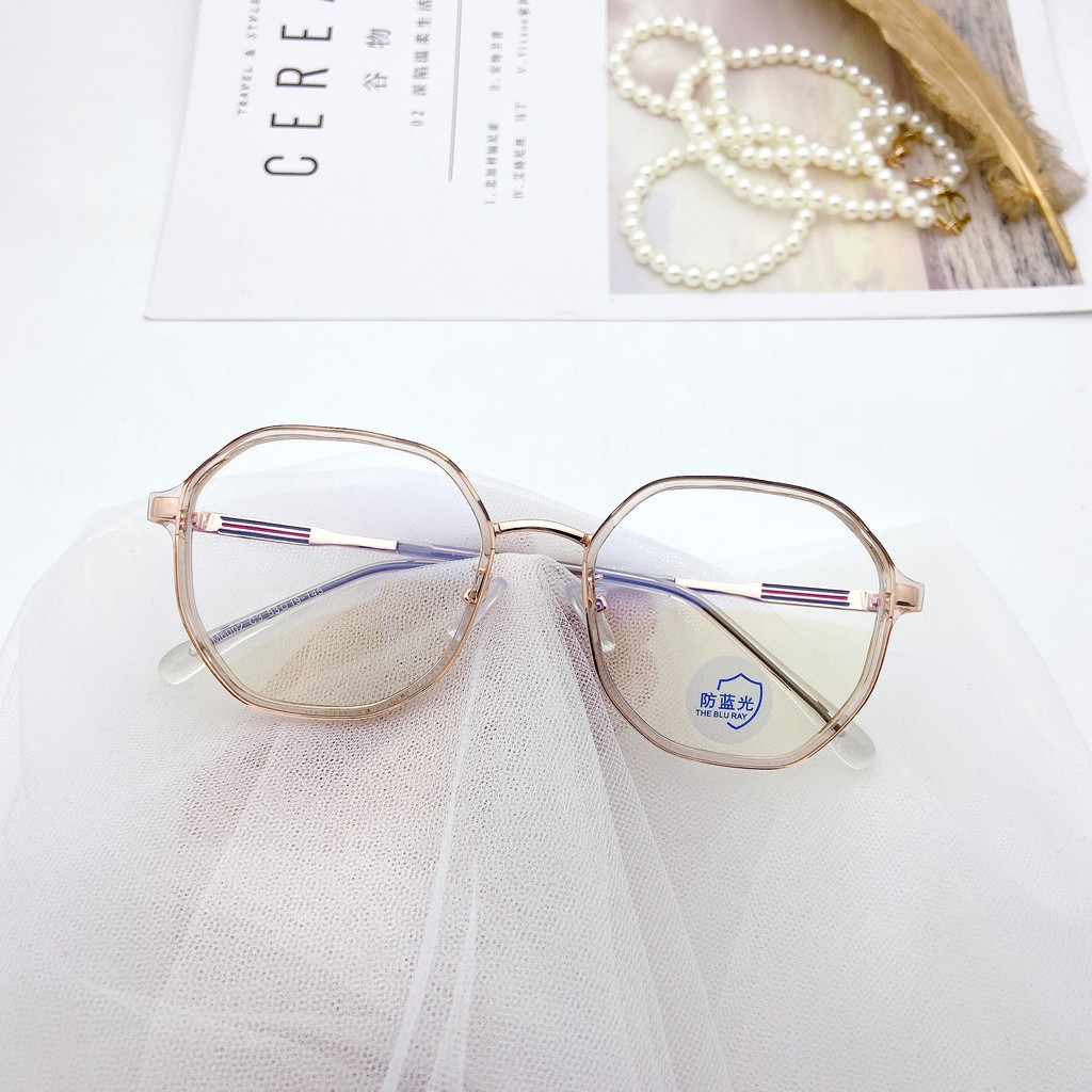 Mắt Kính Gọng Đa Giác Chống Ánh Sáng Xanh Jz6002 | BigBuy360 - bigbuy360.vn