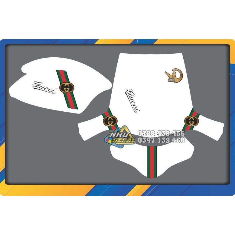 Tem rời Zip Piaggio - Guccì - 02