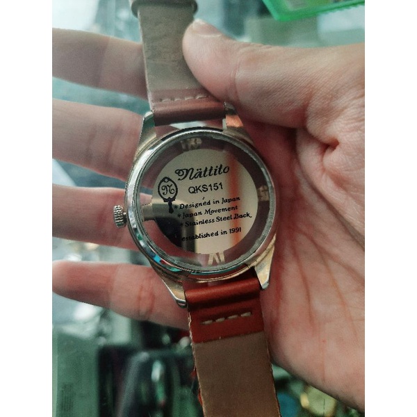 Đồng hồ si Nhật cho Nữ thương hiệu Mattito chính hãng - Hàng trưng bày