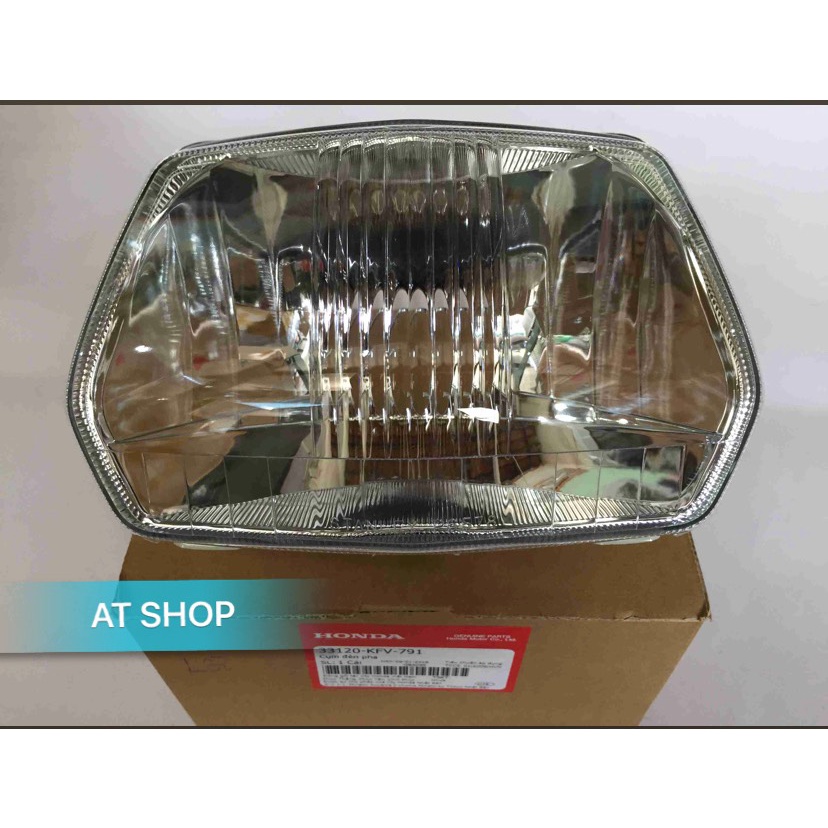 Pha đèn SUPER DREAM đầu lồi chính hãng honda