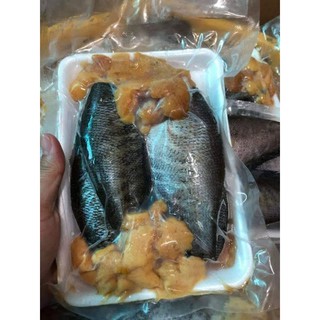 Cá sặc trứng 1 nắng. khay 500g