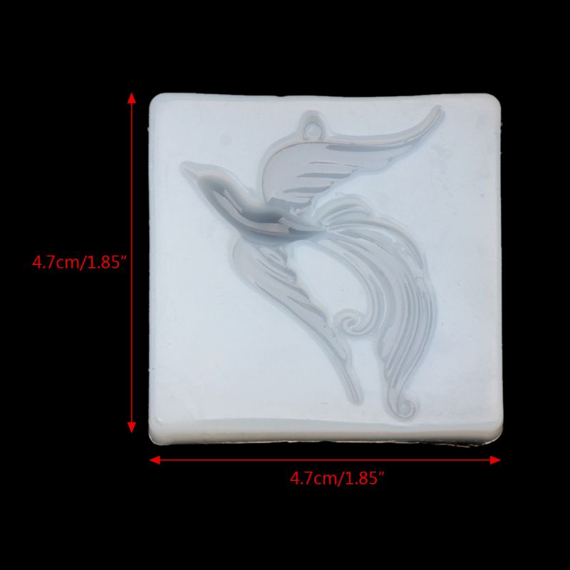 Khuôn Silicone Làm Đồ Chơi Hình Chim Phượng Hoàng DIY Cho Bé