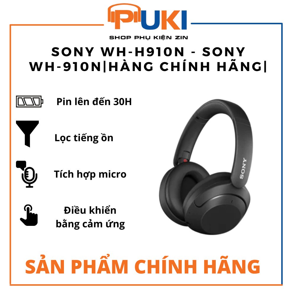 Tai nghe Bluetooth Sony WH-H910N - SONY WH-910N | Hàng chính hãng |