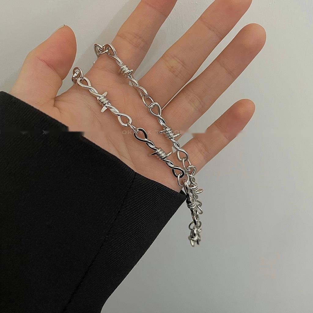 Vòng cổ Gai Phong Cách hip hop Cá Tính Cho Nam Và Nữ