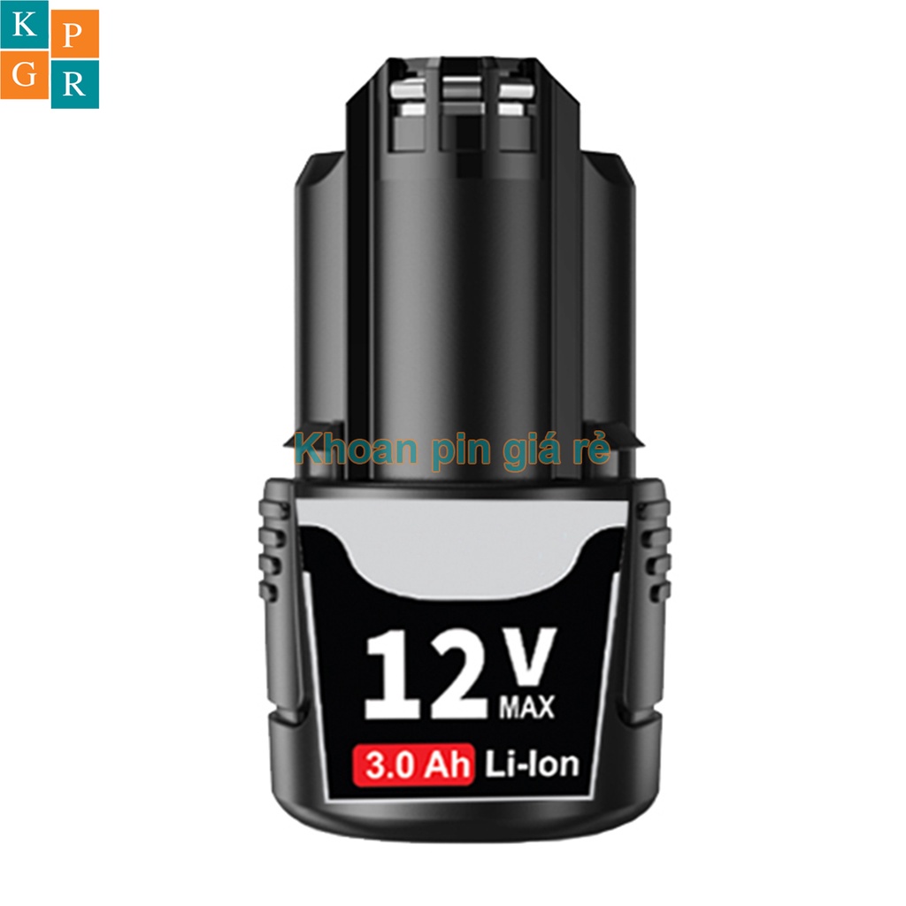 KPGR Vỏ pin Bosch 10.8V 12V Li-ion 3.7V nhận sạc zin