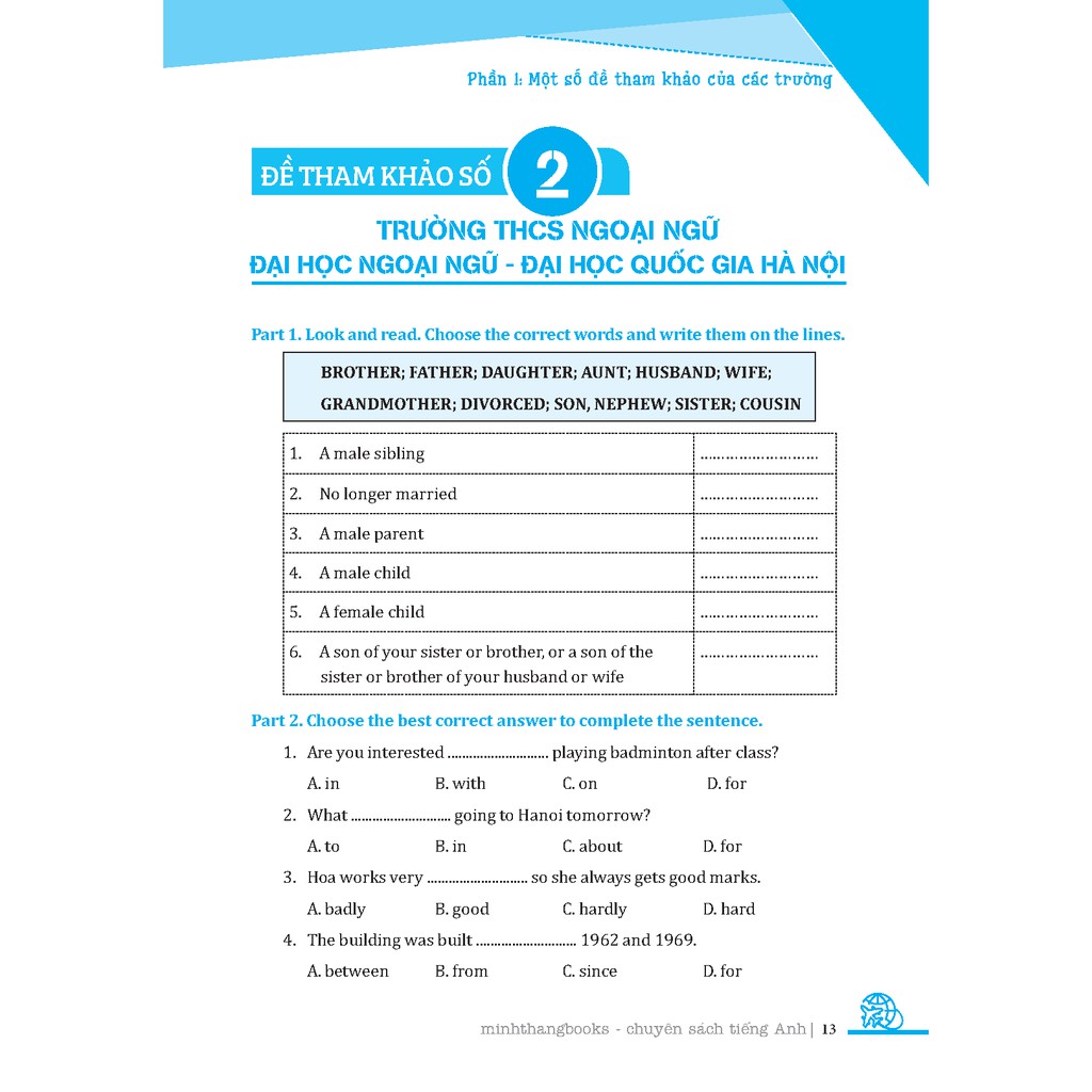 Sách - Luyện chuyên sâu bộ đề thi tiếng anh vào lớp 6