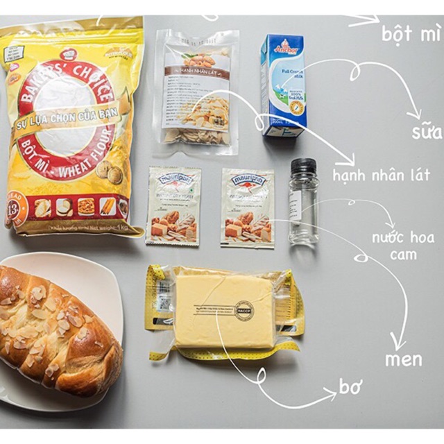Combo bánh mỳ hoa cúc