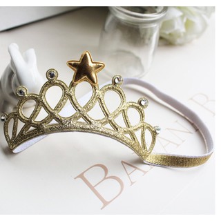 Băng đô hình vương miệng cho bé gái