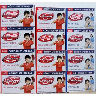3 cục Xà Phòng Tắm Lifebuoy Bánh 90g