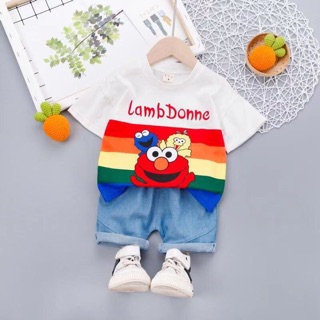 Set 2 bộ cotton bé trai cho khách lê thị viễn