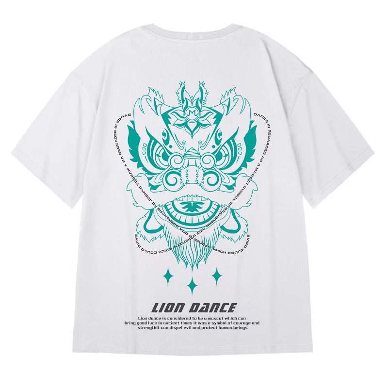 Áo Thun Dáng Rộng In Chữ Phong Cách Hip Hop Đường Phố Hàn Quốc Thời Trang Mùa Hè Cho Nam [M-8XL]