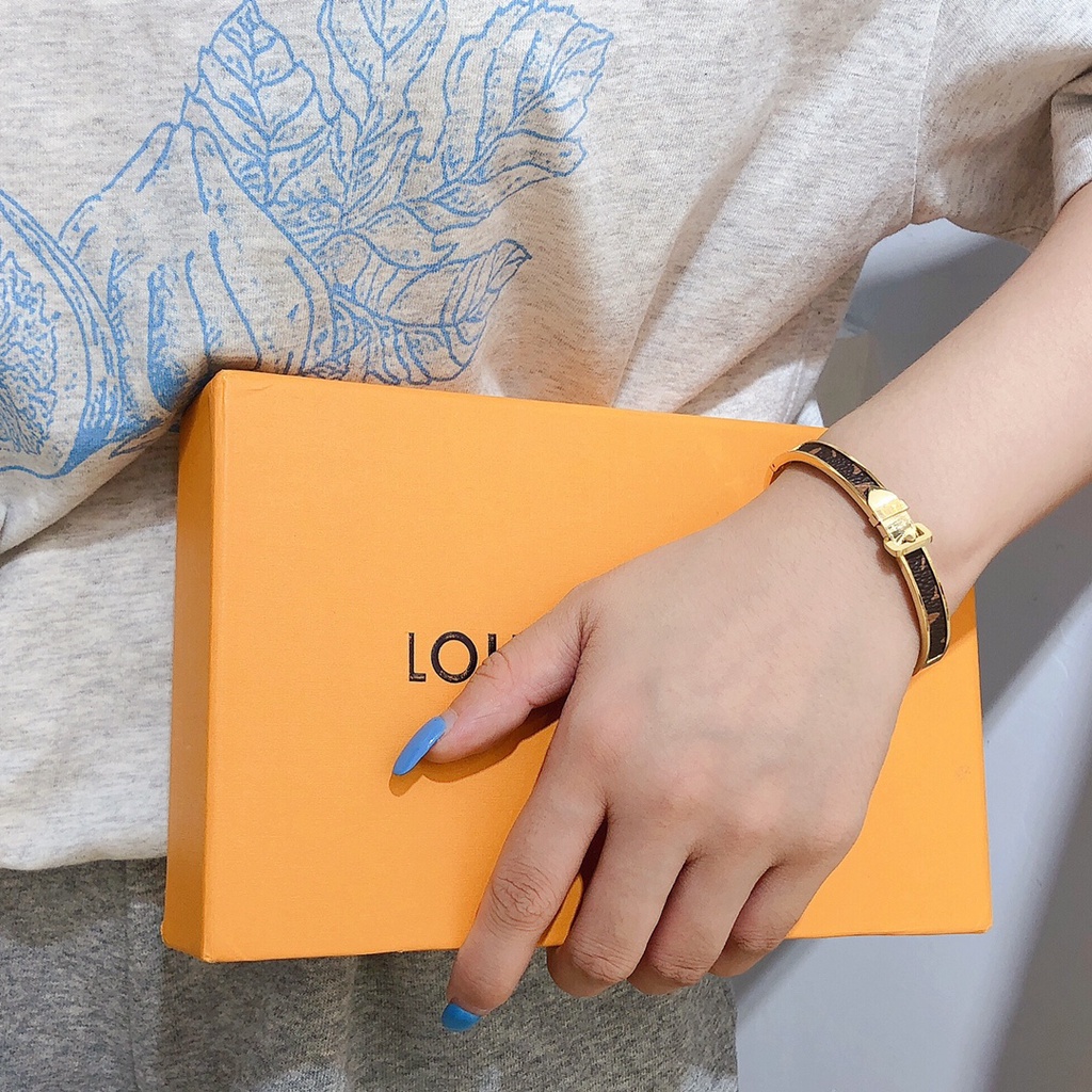 LOUIS VUITTON Vòng Tay LV Cao Cấp Thời Trang Cho Cặp Đôi