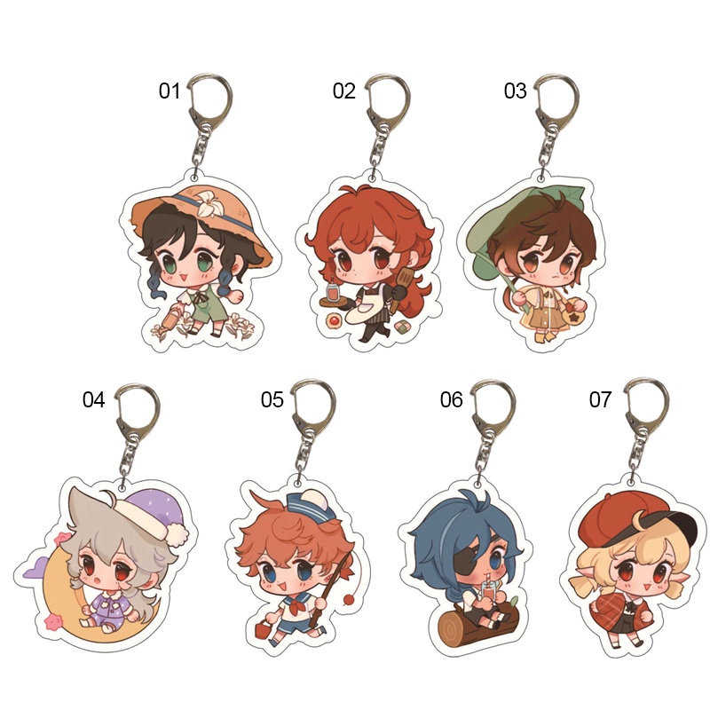 Tmdbyx Móc Khóa Phong Cách Anime Xinh Xắn