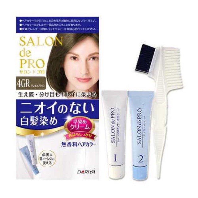 Thuốc nhuộm tóc phủ bạc Salon de Pro