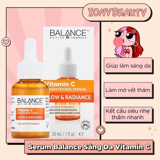 Serum Làm Sáng Da Vitamin C Balance Active Formula Active Formula 30ml
