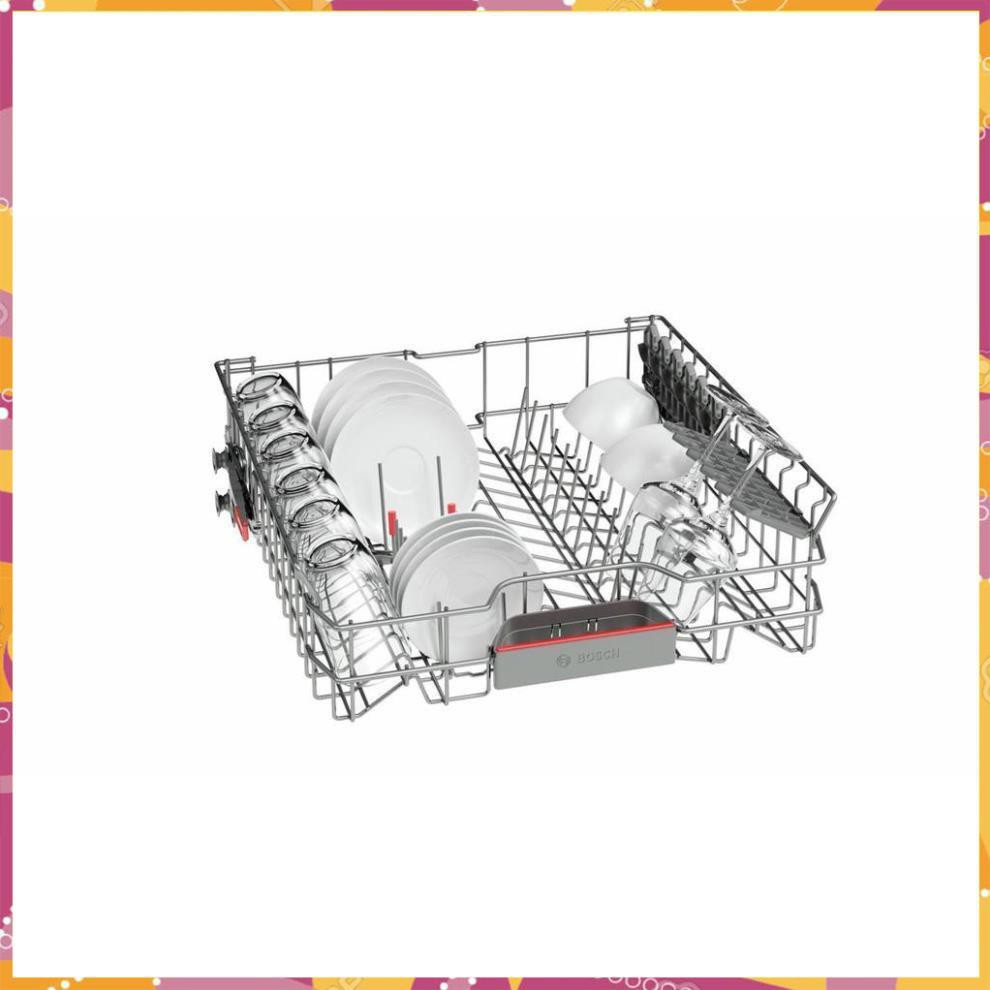 Máy rửa bát âm tủ bán phần  Bosch SMI68NS07E TGB - Seri 6 , dung tích rửa 13 bộ ( Xuất sứ Đức - Phân Phối Chính Hãng )